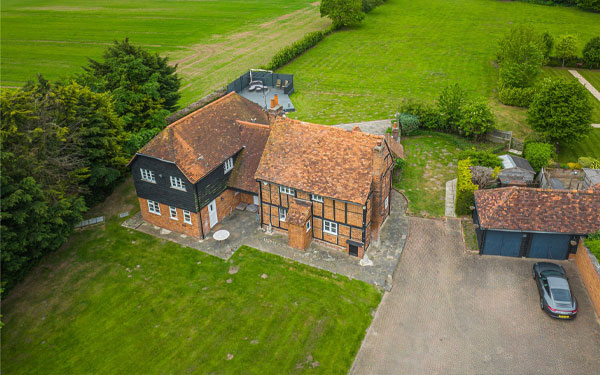 Littlefield House aerial photography